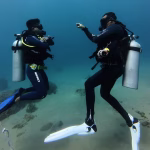 Confined water excercises for the PADI Open Water Course